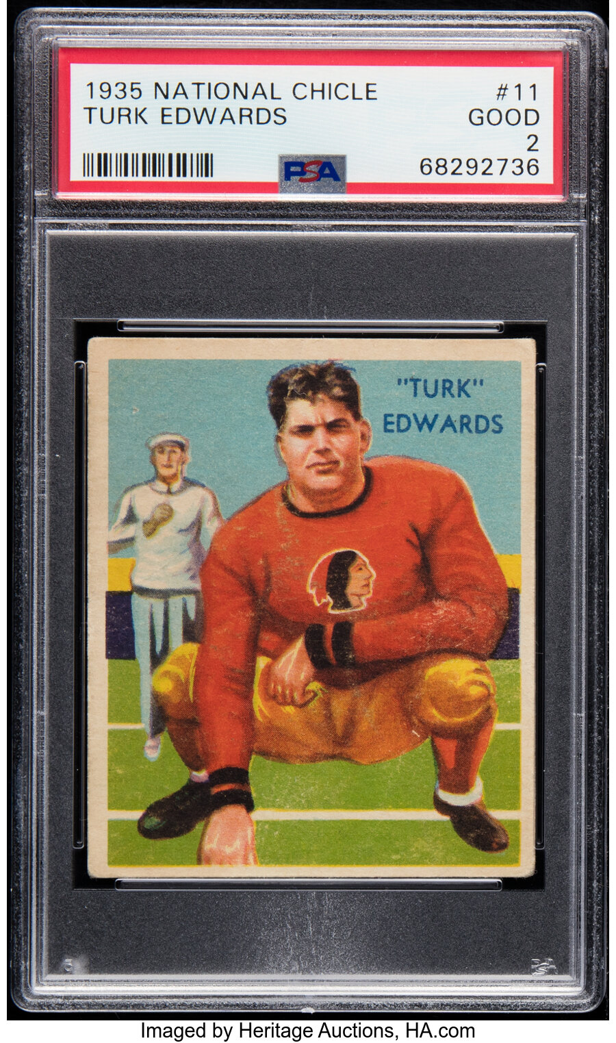 1935 National Chicle Turk Edwards #11 PSA Good 2
