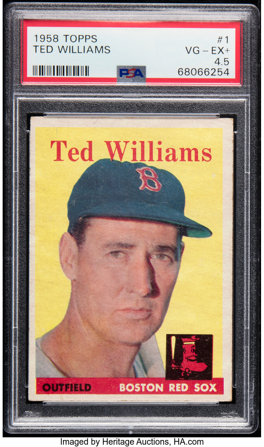 1958 Topps Ted Williams #1 PSA VG-EX+ 4.5