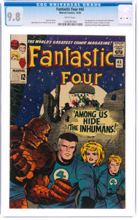 Fantastic Four #45 (Marvel, 1965) CGC NM/MT 9.8 White pages