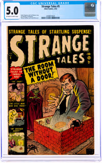 Strange Tales #5 (Atlas, 1952) CGC VG/FN 5.0 Off-white to white pages