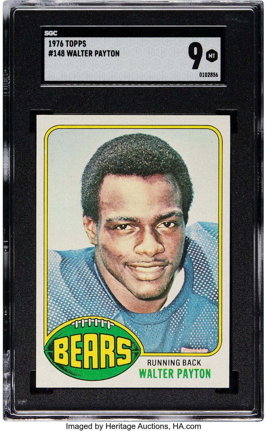 1976 Topps Walter Payton Rookie #148 SGC Mint 9