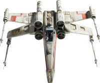 Screen Matched Hero "Red Leader" (Red One) X-wing Starfighter Filming Miniature with Articulating Servo-Contro...