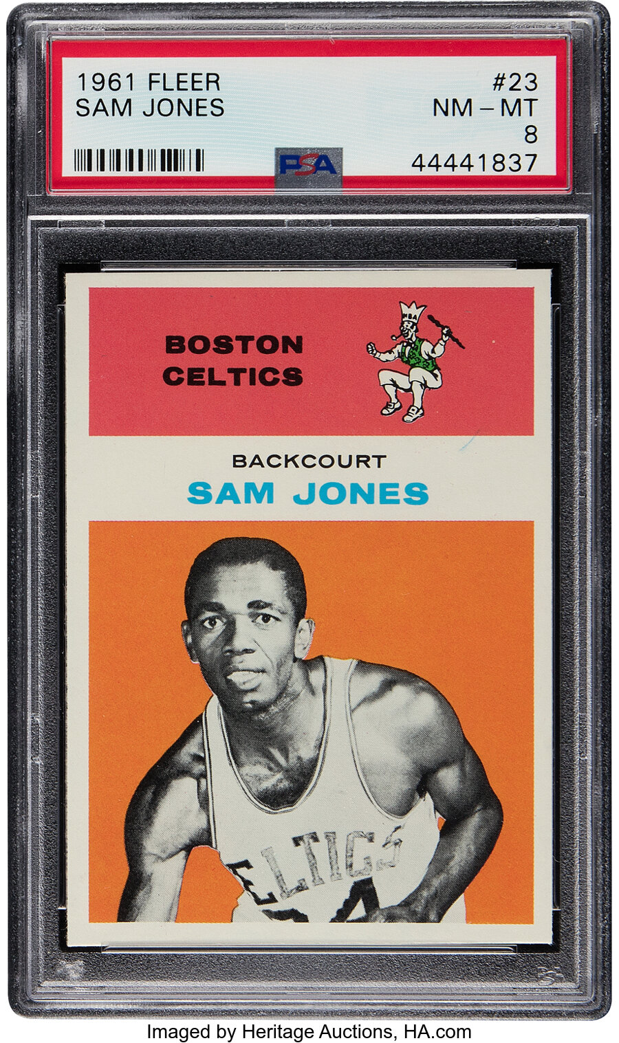 1961 Fleer Sam Jones Rookie #23 PSA NM-MT 8