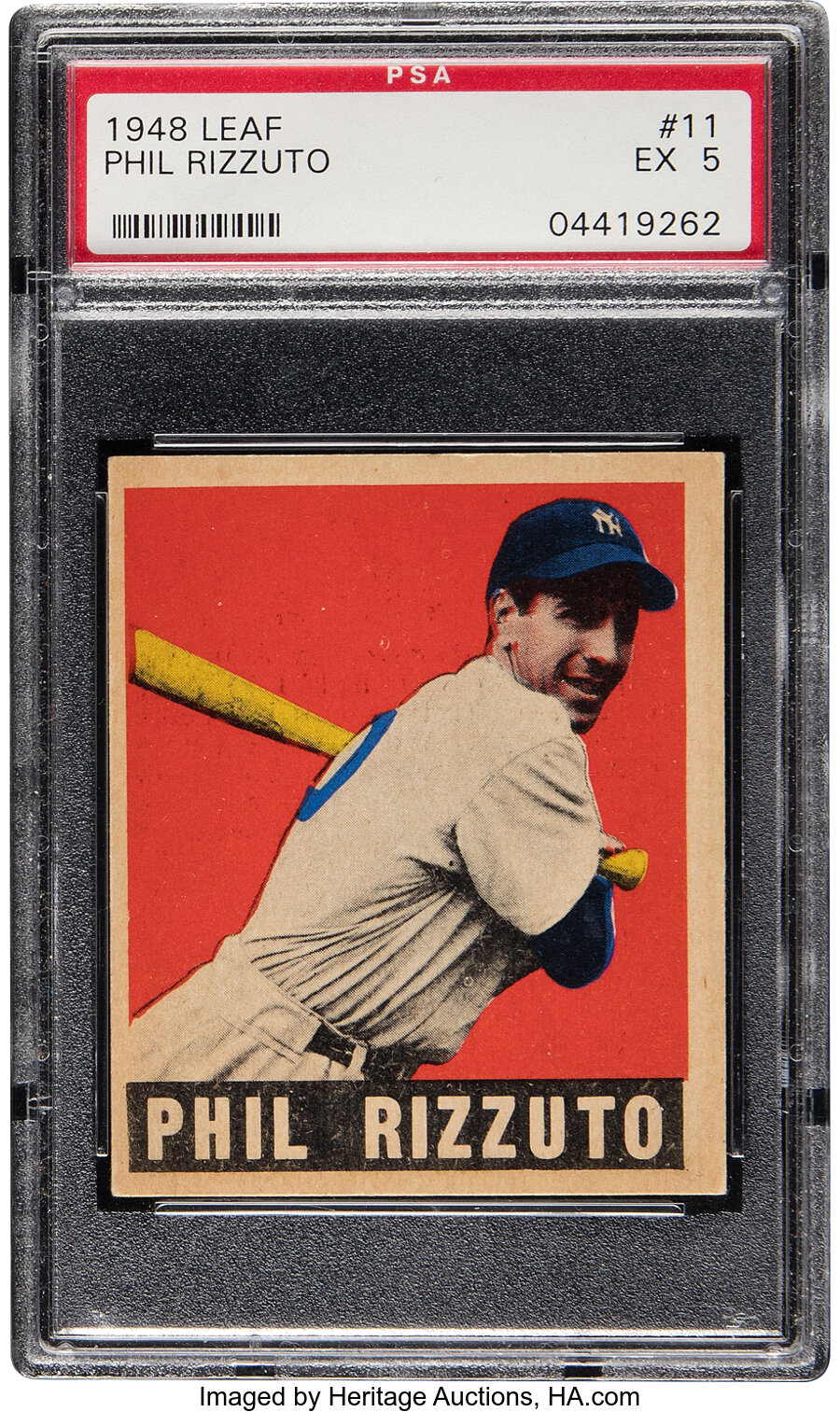 1948 Leaf Phil Rizzuto Rookie #11 PSA 5