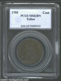 1795 1C Talbot Allum & Lee Cent MS62 Brown PCGS. ... (PCGS# 640)