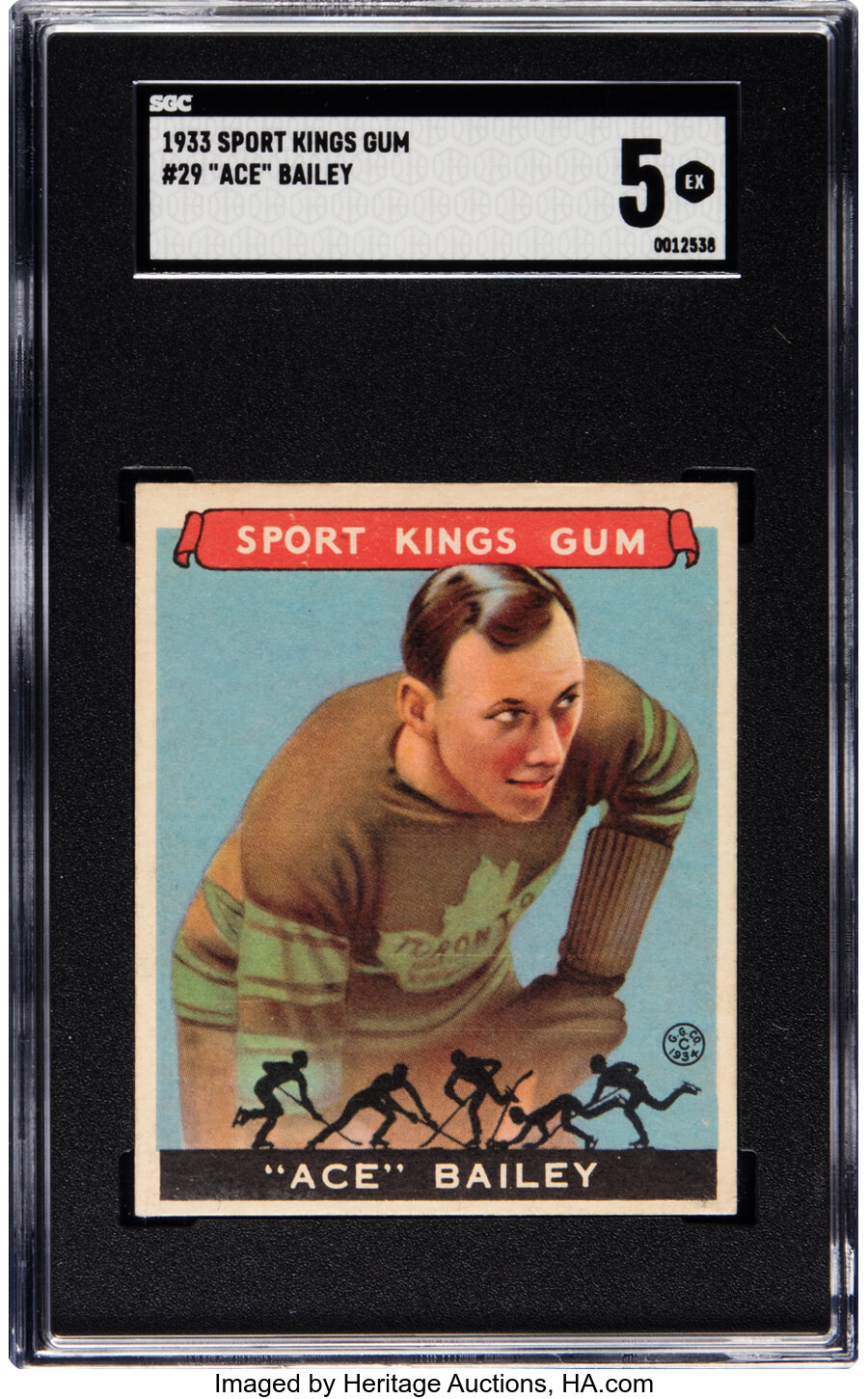 1933 Sport Kings Ace Bailey #29 SGC EX 5