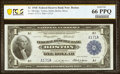 Low Serial Number A171A Fr. 708 $1 1918 Federal Reserve Bank Note PCGS Banknote Gem Unc 66 PPQ