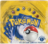 Pokémon 1st Edition Base Set Sealed Booster Box (Wizards of the Coast, 1999)