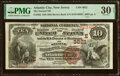 Atlantic City, NJ - $10 1882 Brown Back Fr. 482 The Second National Bank Ch. # (E)3621 PMG Very Fine 30 EPQ
