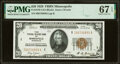 Fr. 1870-I $20 1929 Federal Reserve Bank Note. PMG Superb Gem Unc 67 EPQ