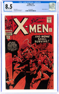 X-Men #17 (Marvel, 1966) CGC VF+ 8.5 Off-white to white pages