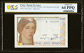 France Banque de France 300 Francs ND (1938) Pick 87a PCGS Banknote Choice UNC 64 PPQ