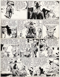 Jean Giraud (Moebius) Blueberry, Le Cavalier Perdu #4 Story Page 13 Original Art (Dargaud, 1968)