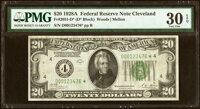 Fr. 2051-D* $20 1928A Federal Reserve Star Note. PMG Very Fine 30 EPQ