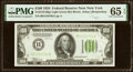 Fr. 2152-B $100 1934 Light Green Seal Federal Reserve Note. PMG Gem Uncirculated 65 EPQ