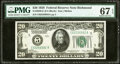 Fr. 2050-E $20 1928 Federal Reserve Note. PMG Superb Gem Unc 67 EPQ