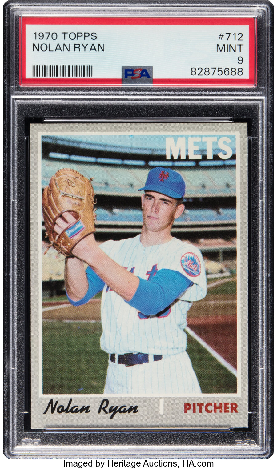 1970 Topps Nolan Ryan #712 PSA Mint 9