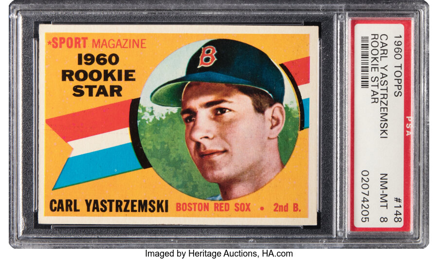 1960 Topps Carl Yastrzemski (Rookie Star) #148 PSA NM/MT 8