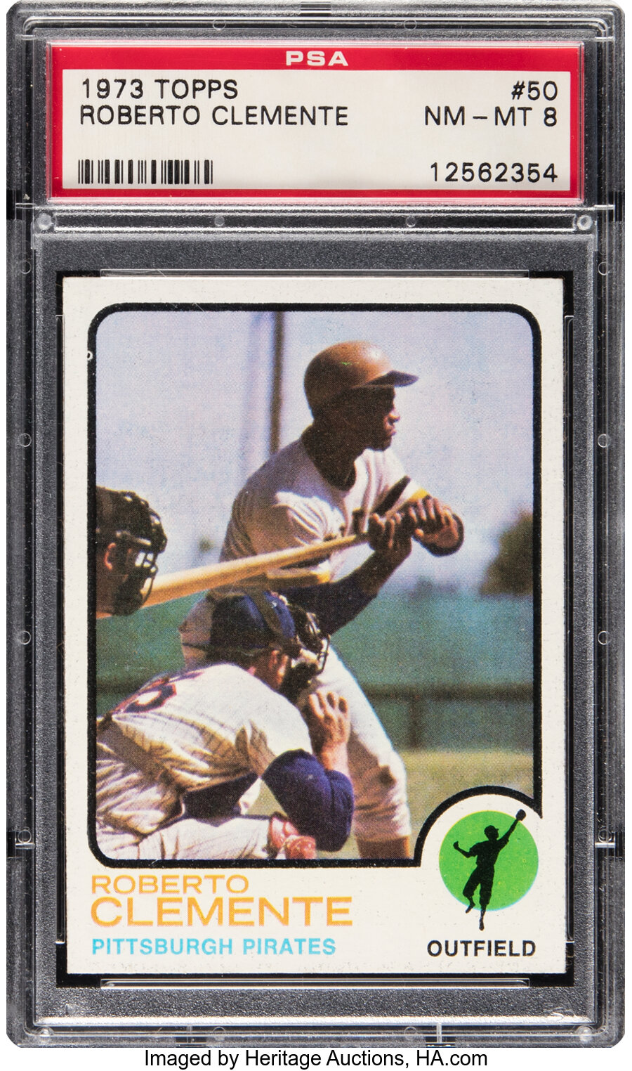 1973 Topps Roberto Clemente #50 PSA NM-MT 8