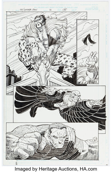 Original Comic Art:Story Page, John Romita Jr. and Scott Hanna Peter Parker: Spider-Man #12 Story Page 14 Original Art (Mar...