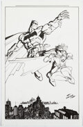 Bart Sears - The Dark Knight Returns Illustration Original Art (c. 2020) Comic Art