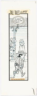 Al Jaffee Tall Tales Daily Comic Strip Original Art dated 10-3-62 (New York Hera Comic Art