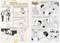 Samm Schwartz and Archie Artist Reggie's Wise Guy Jokes #23 Complete 1-Page Stor Comic Art