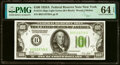 Fr. 2151-B $100 1928A Light Green Seal Federal Reserve Note. PMG Choice Uncirculated 64 EPQ