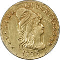 1798 $5 Large Eagle, Large 8, 13 Stars Reverse, BD-4, High R.4 -- Ex: Jewelry -- PCGS Genuine. AU Details. (PCGS# 507324...