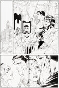 Jim Lee and Sandra Hope Superman #213 Story Page 5 Original Art (DC, 2005) Comic Art