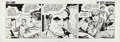 Pete Hoffman Jeff Cobb Daily Comic Strip Original Art dated 4-29-71 (General Fea Comic Art