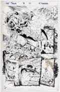 Tony Daniel and Marlo Alquiza The Tenth #2 Story Page 11 Original Art (Image, 19 Comic Art