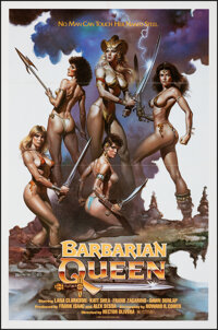 Barbarian Queen (Cinema Group, 1985). Folded, Very Fine/Near Mint. One Sheet (27" X 41") Boris Vallejo Artwork...