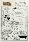 Gus Lemoine and Jon D'Agostino (team attributed) Archie Giant Series Magazine #2 Comic Art