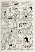 Bill Vigoda and Mario Acquaviva Archie's Pals 'n' Gals #47 Complete 1-Page Story Comic Art