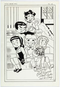 Dexter Taylor The Adventures of Little Archie #42 Splash Page 4 Original Art (Ar Comic Art