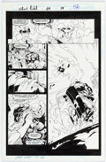 Salvador Larroca and Al Milgrom Ghost Rider #69 Story Page 19 Original Art (Marv Comic Art