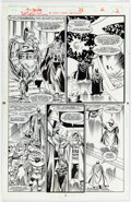 Ron Frenz and Al Milgrom Thunderstrike #23 Story Page 2 Original Art (Marvel, 19 Comic Art