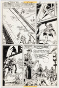 Dick Ayers and Gerry Talaoc Unknown Soldier #218 Story Page 7 Original Art (DC,  Comic Art