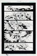 Joe Bennett and Art Thibert The Savage Hawkman #12 Story Page 7 Original Art (DC Comic Art
