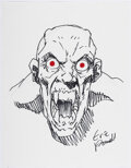 Eric Powell - Vampire Sketch Original Art (undated) Comic Art
