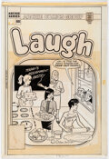 Dan DeCarlo Laugh Comics #381 Cover Original Art (Archie, 1984) Comic Art