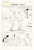 John Rosenberger Archie Annual #18 Complete 5-Page Story  Expert Help  Original  Comic Art
