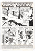 Don Sherwood and Vince Colletta Katy Keene #8 Complete Issue Original Art Group  Comic Art