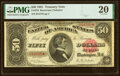 Fr. 376 $50 1891 Treasury Note PMG Very Fine 20