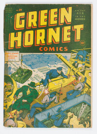 Green Hornet Comics #21 (Harvey, 1944) Condition: GD/VG