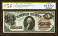 Fr. 30 $1 1880 Legal Tender PCGS Banknote Gem Unc 66 PPQ