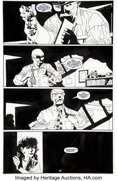 Original Comic Art:Panel Pages, Tim Sale Batman: The Long Halloween ...