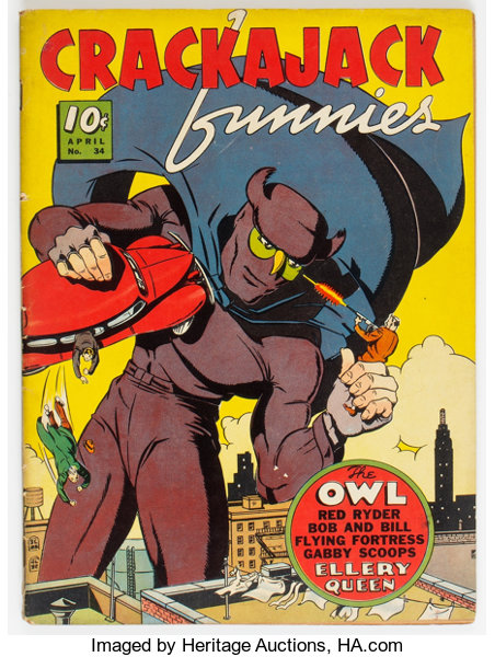 Golden Age (1938-1955):Superhero, Crackajack Funnies #34 (Dell, 1941) Condition: VG+....