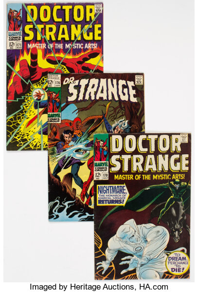 Silver Age (1956-1969):Superhero, Doctor Strange Group of 20 (Marvel, 1968-82) Condition: Average FN.... (Total: 20 Comic Books)